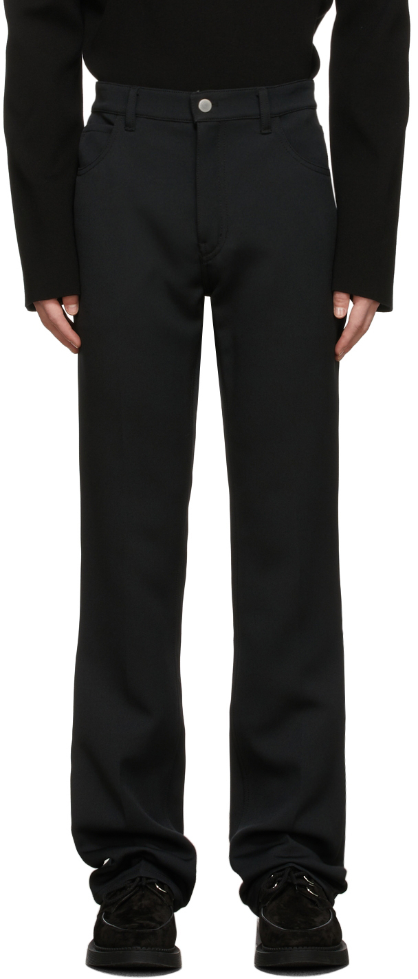 Beige Twill Bootcut Trousers | Smart Closet