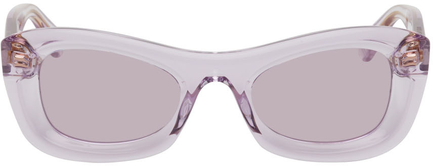 Bottega Veneta Purple Animations Original Sunglasses
