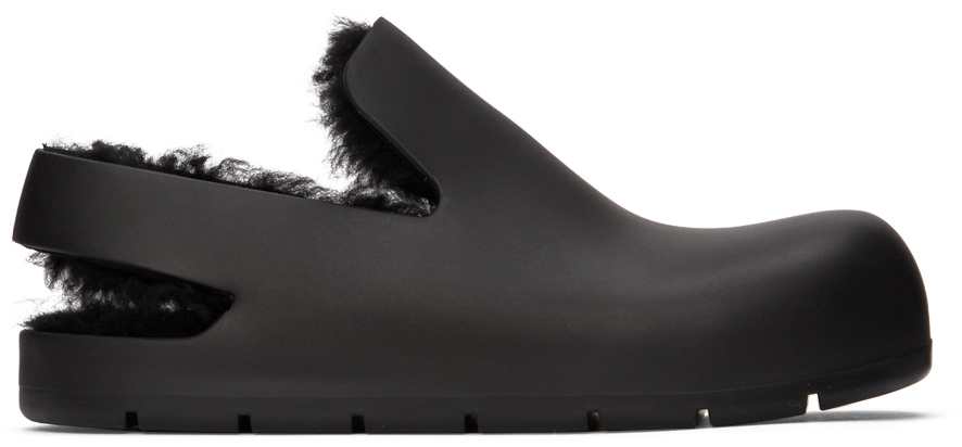 ★Bottega Veneta★(W)Puddle Slingback Sandal★Black Bottega Veneta Puddle Slingback Sandals - Black | Editorialist