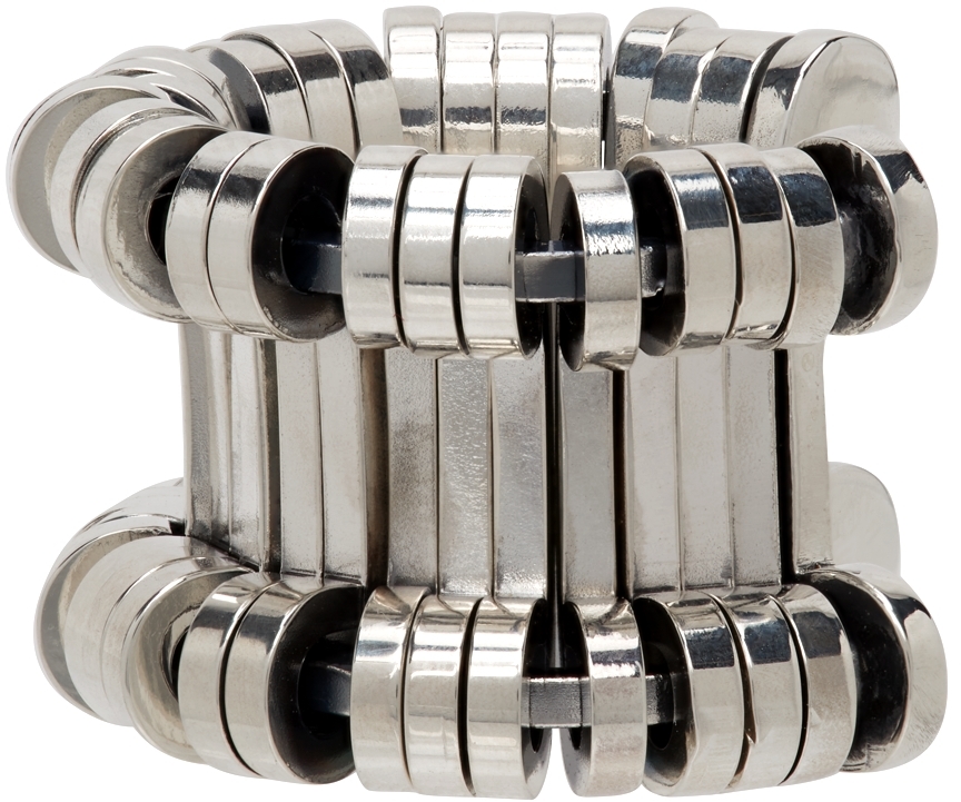 BOTTEGA VENETA STAPLE ステープル シルバーリング BOTTEGA VENETA STAPLE ステープル シルバーリング (BOTTEGA