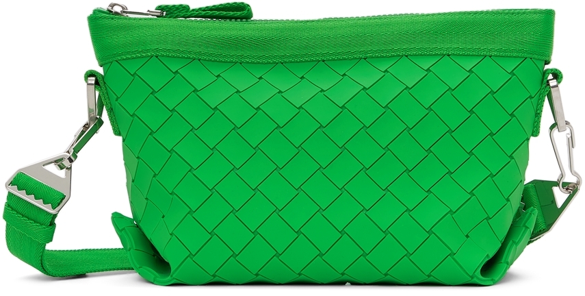 Bottega Veneta Green Rubber Buffer Bag