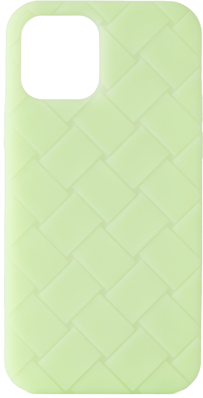 Bottega Veneta Green Glow-In-The-Dark iPhone 12/12 Pro Case