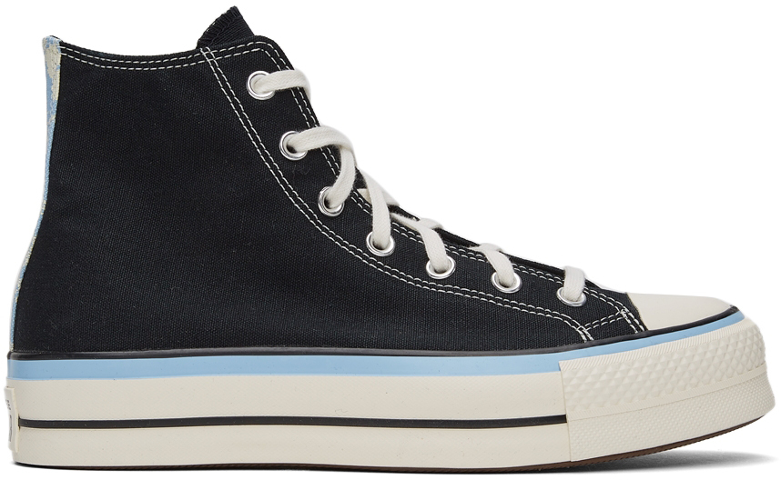 converse black stripe