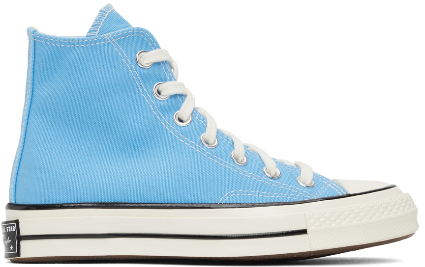 Converse: Blue Chuck 70 Hi Sneakers | SSENSE