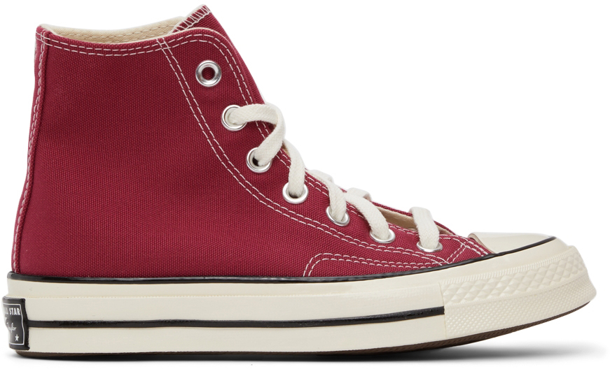 Converse Purple Chuck 70 Recycled Canvas Hi Sneakers