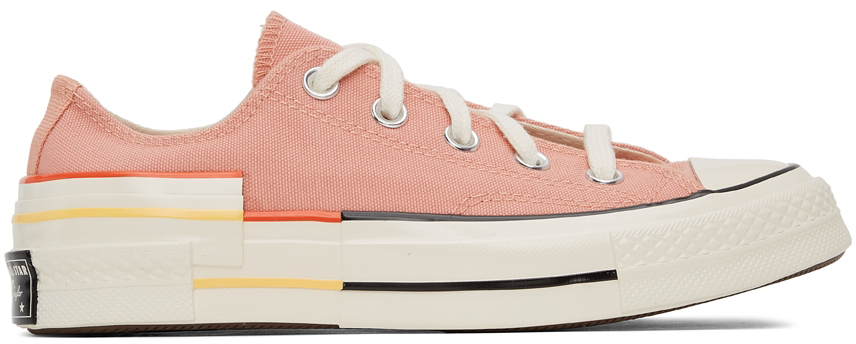 Converse Pink Colorblock Chuck 70 Low Sneakers