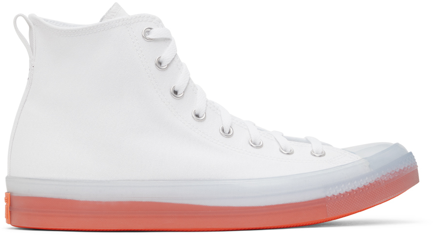 White Chuck Taylor All Star CX Hi Sneakers by Converse on Sale
