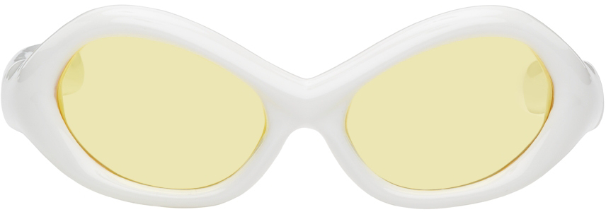 Marshall Columbia White TD Kent Edition Sunglasses | Smart Closet