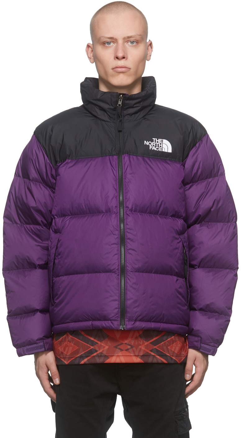the north face jacket purple