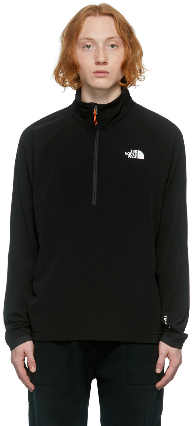 quarter zip fleece sweater