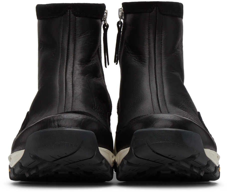 Our Legacy Black Shearling Yeti Boots