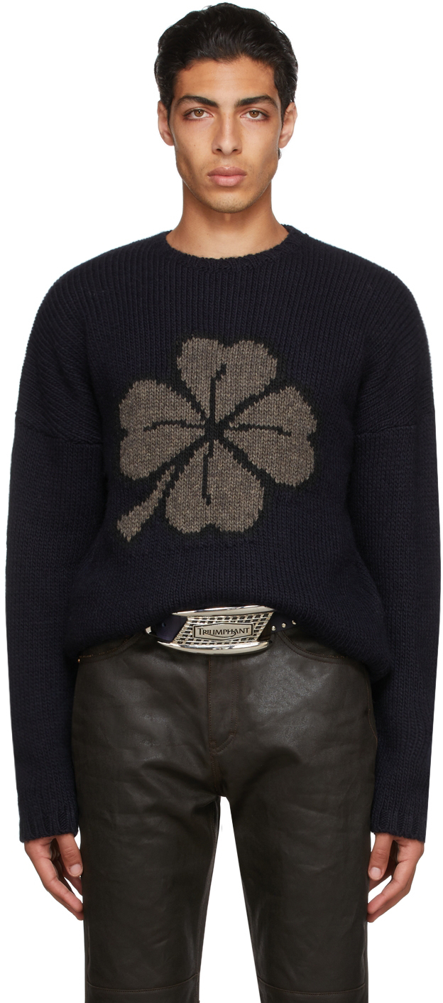 OUR LEGACY 21AW LUCKY CLOVER KNIT M