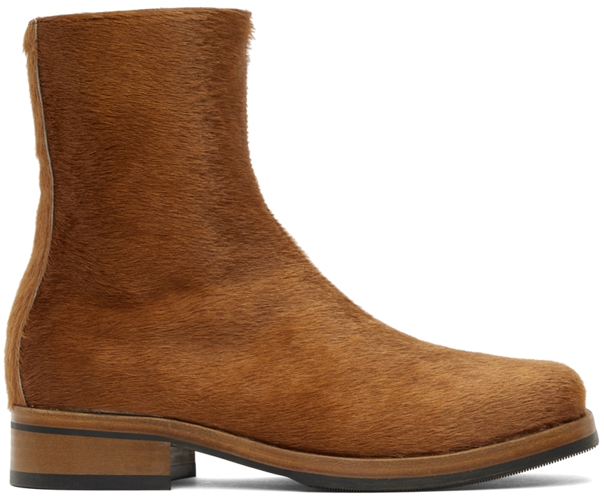 Our Legacy Calf Hair Camion Zip Boot | Smart Closet