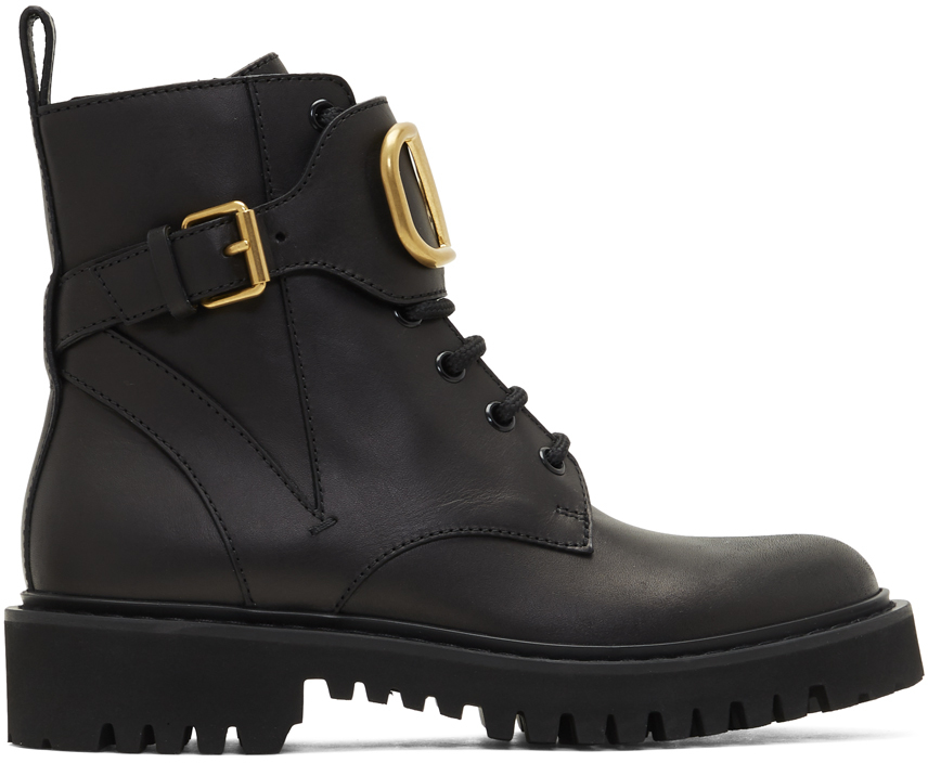 VLogo Combat Boots