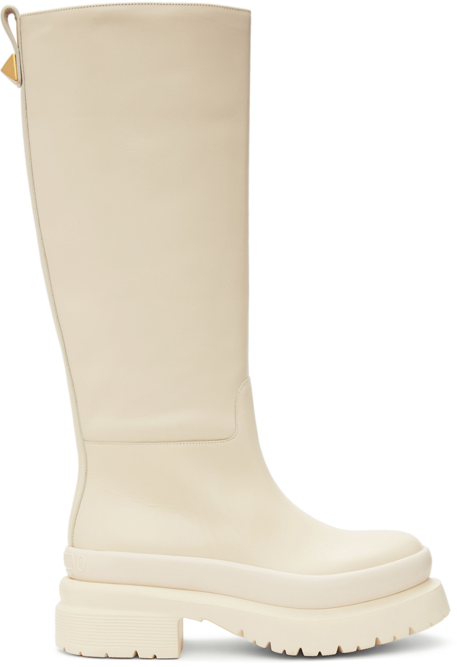 Off-White Roman Stud Boots