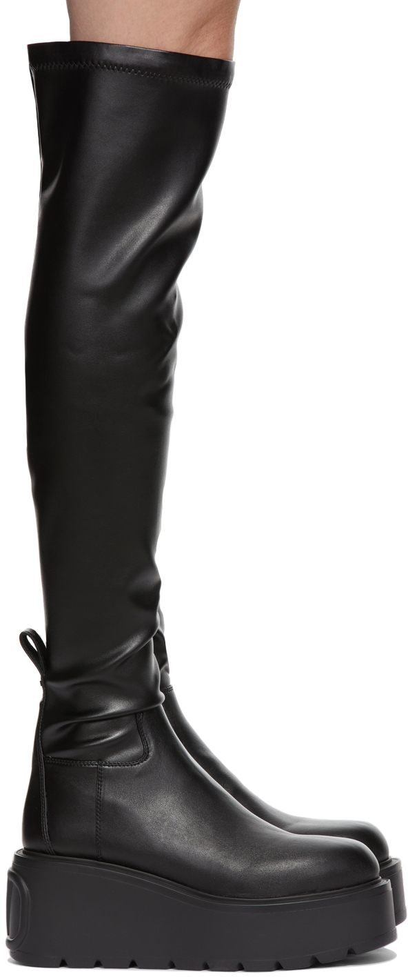 Uniqueform Over-The-Knee Boots by Valentino on Sale