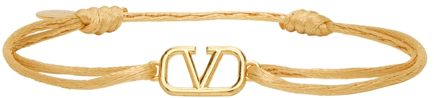 valentino garavani cord vlogo bracelet