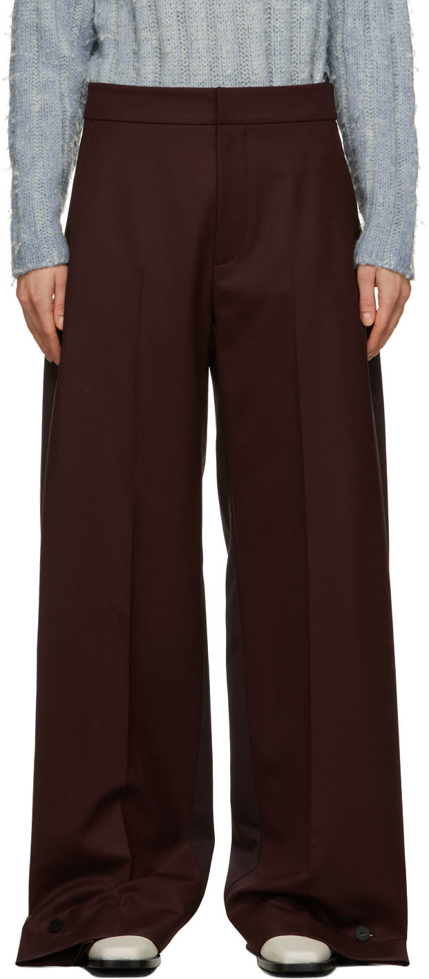 Burgundy Tekin Trousers