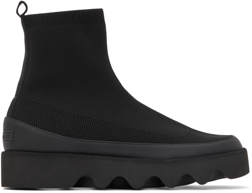Black United Nude Edition Bounce Fit Ankle Boots