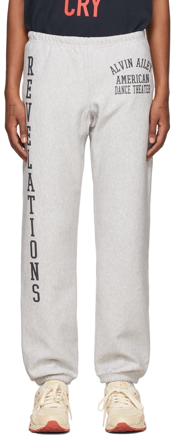 Denim Tears Grey Champion Edition Lounge Pants