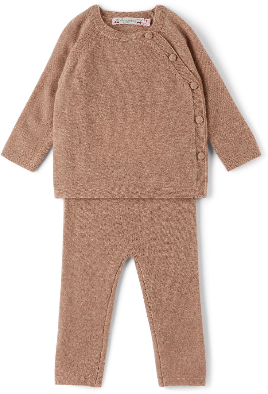 Bonpoint Baby Cashmere Tienzo Set SSENSE Canada