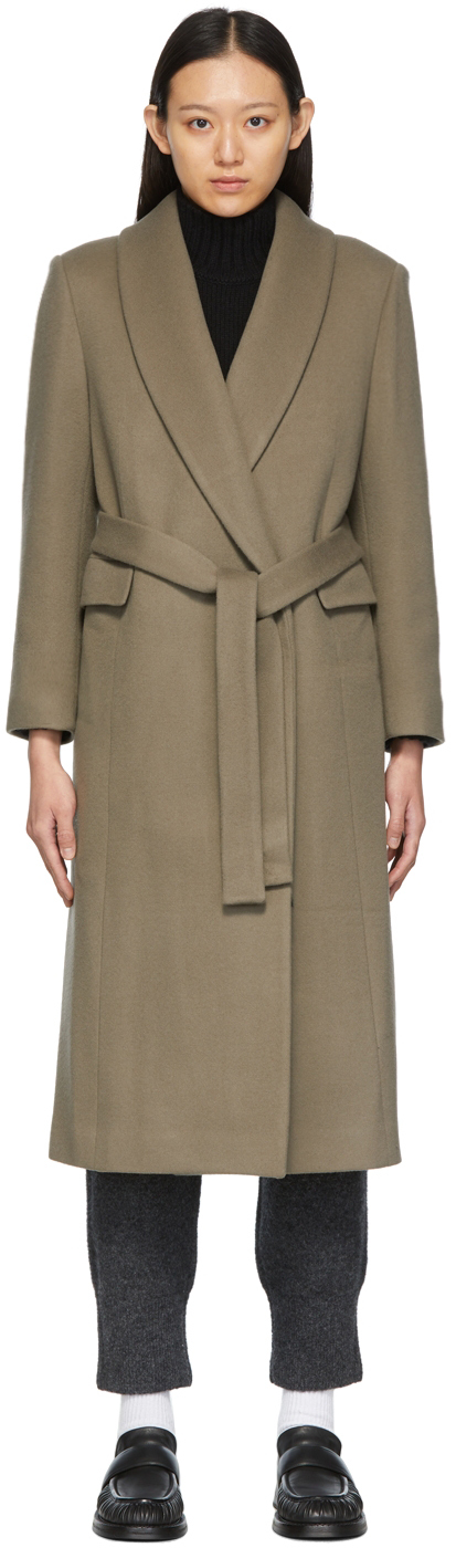 shawl collar coat