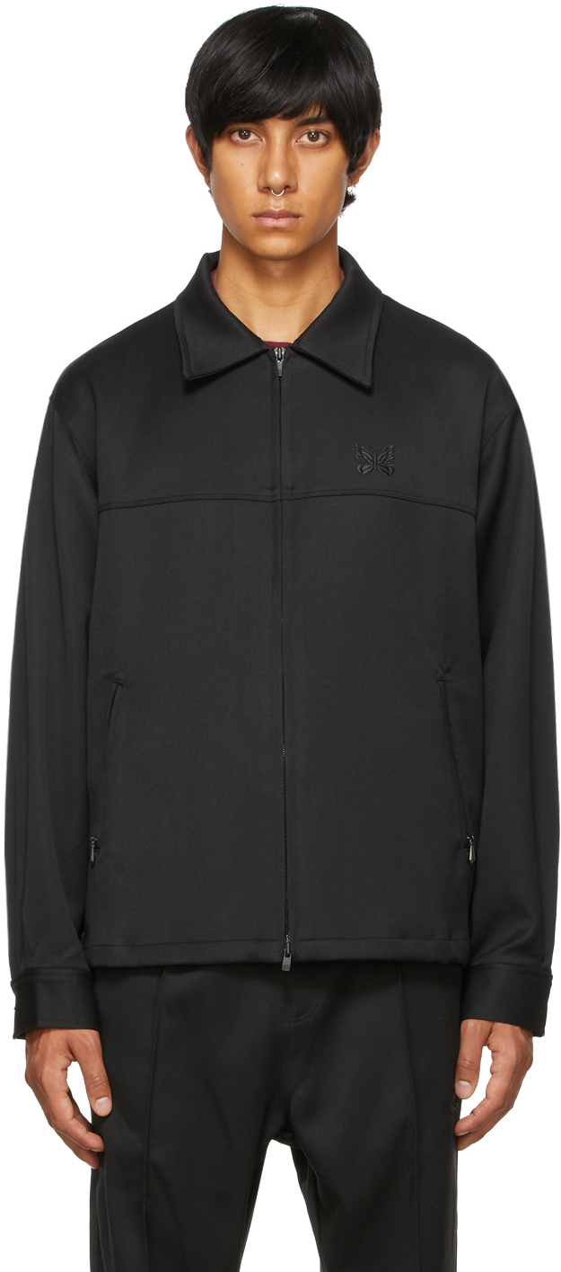 NEEDLES Black Doeskin Sport Jacket