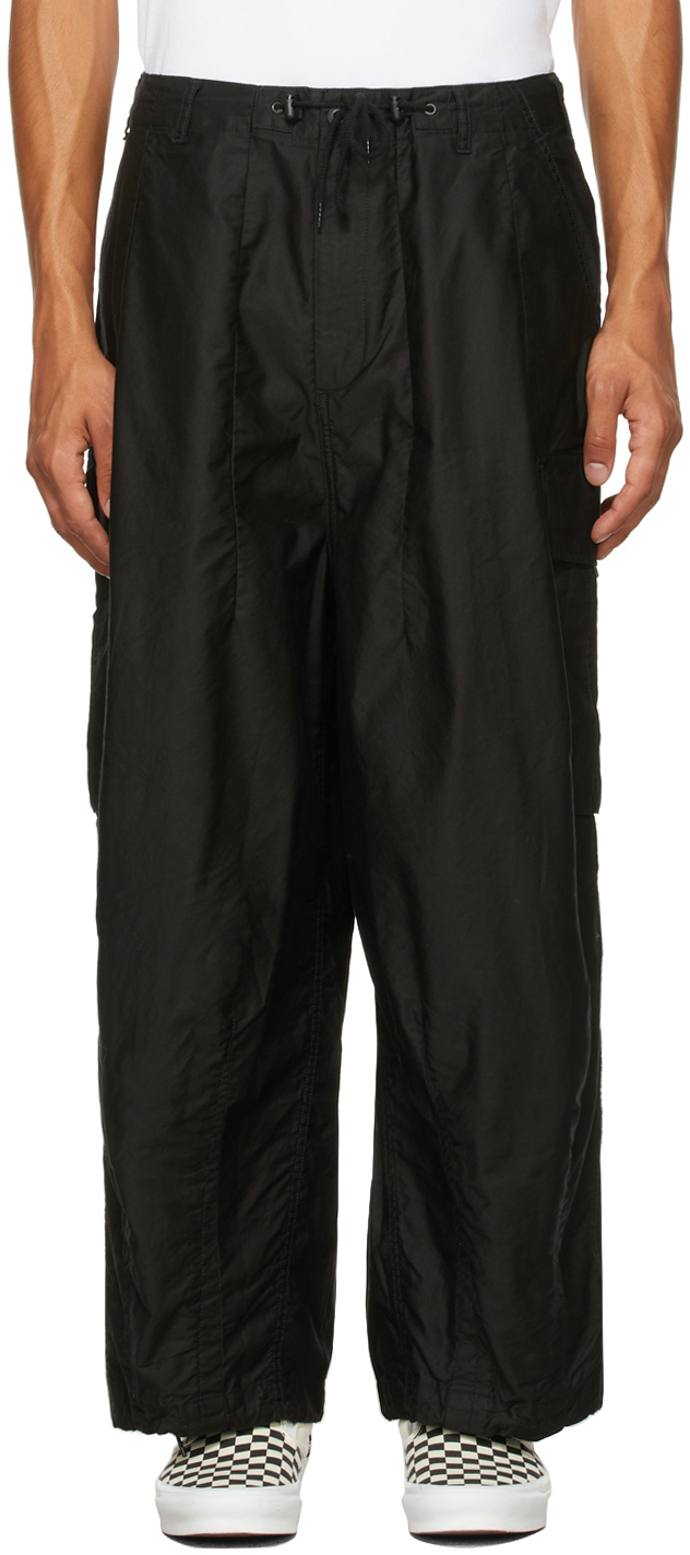 Needles Black H.D. Cargo Pants | Smart Closet