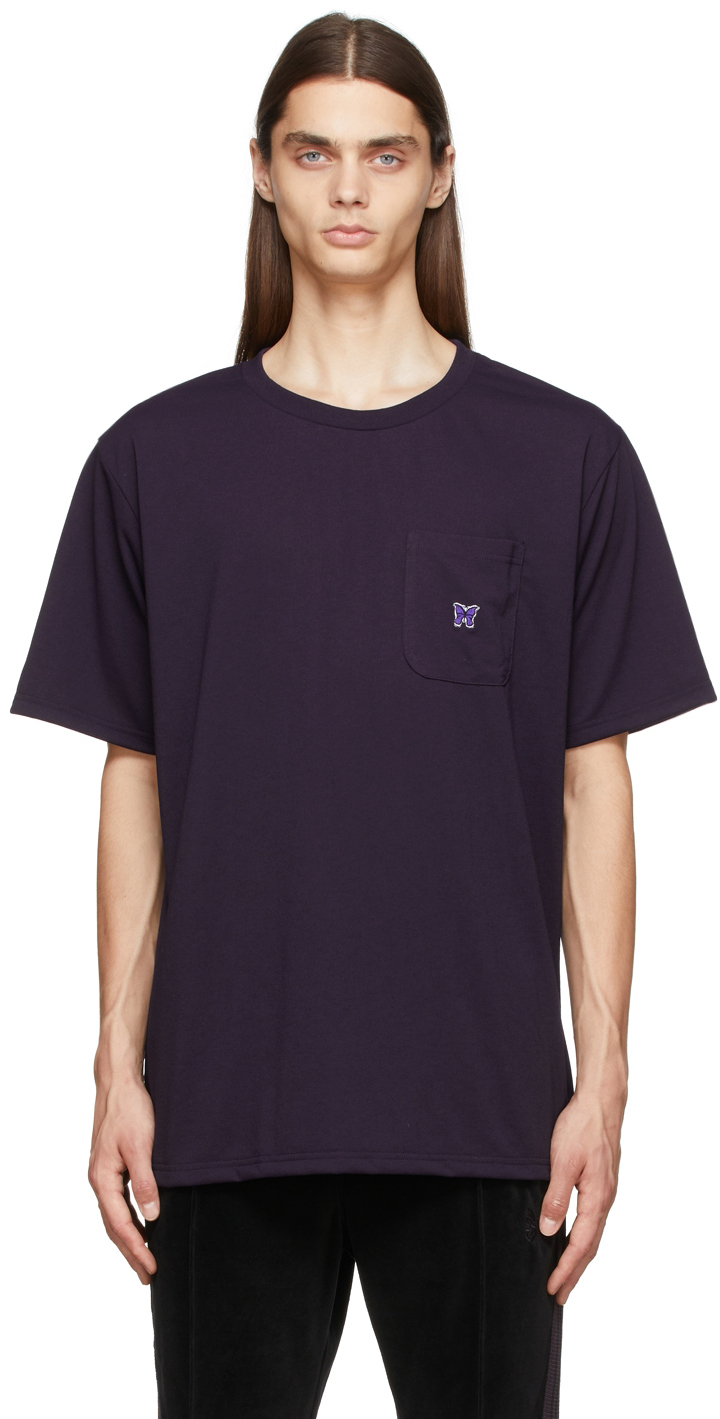 Needles Embroidered Logo T-Shirt | Smart Closet