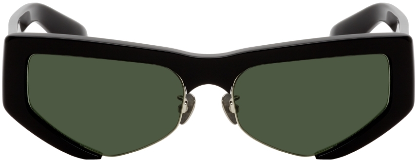 PROJEKT PRODUKT Black Acetate Cat-Eye Sunglasses