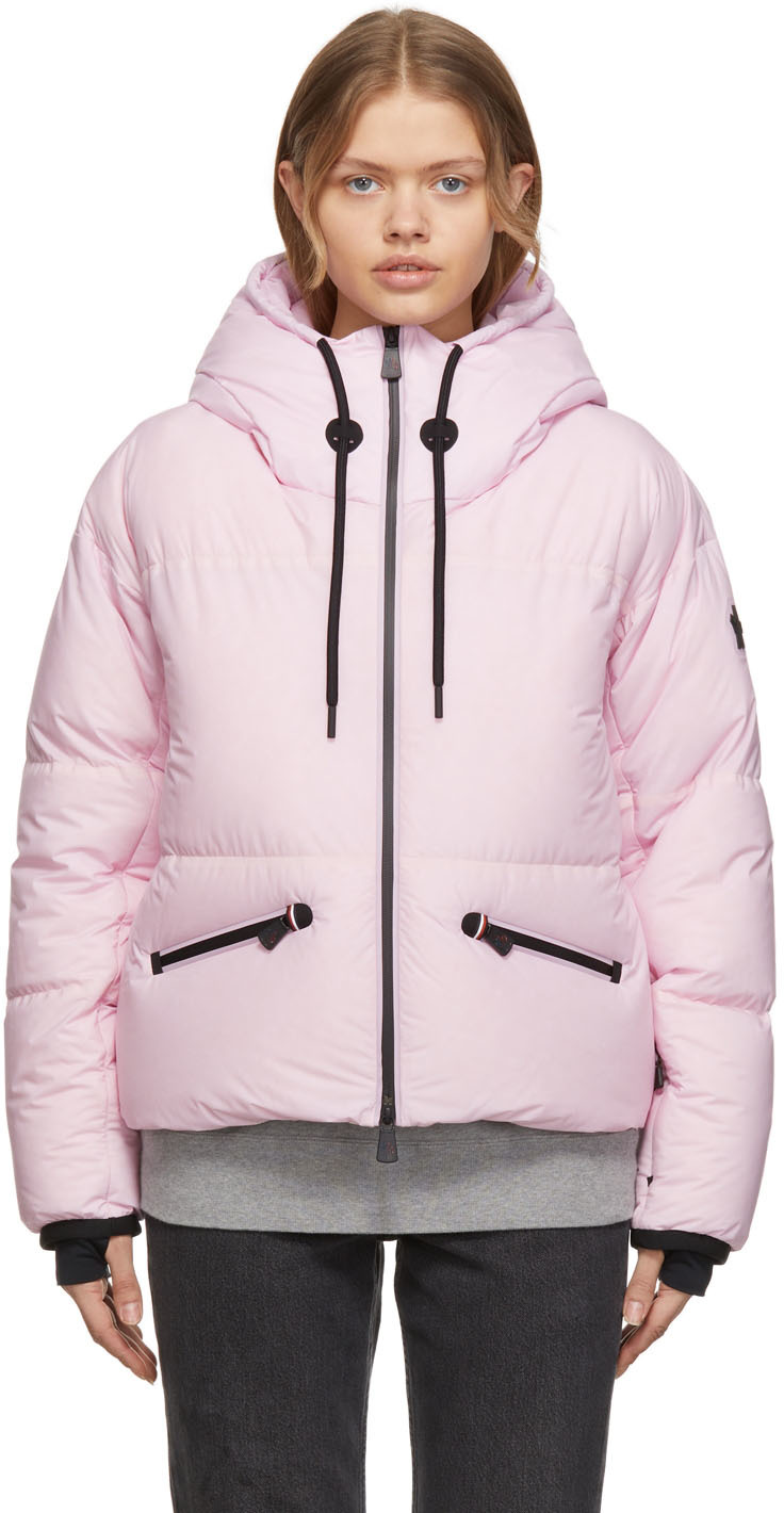 Moncler Grenoble Pink Allesaz Down Jacket