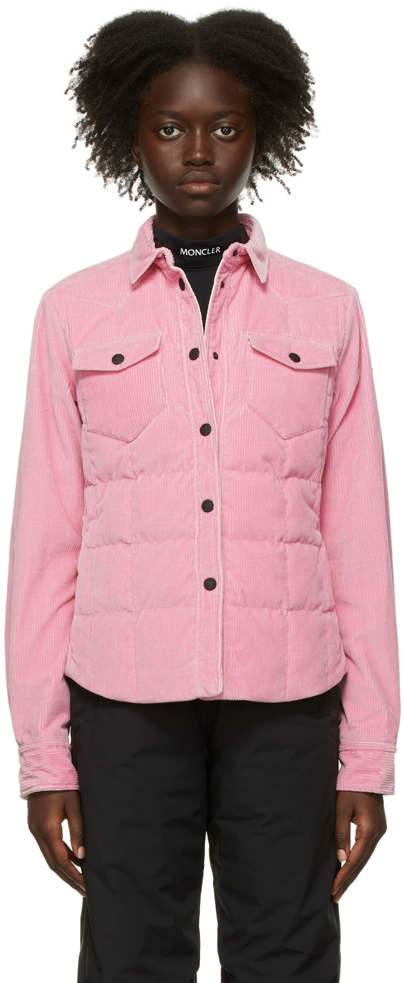 moncler grenoble pink jacket