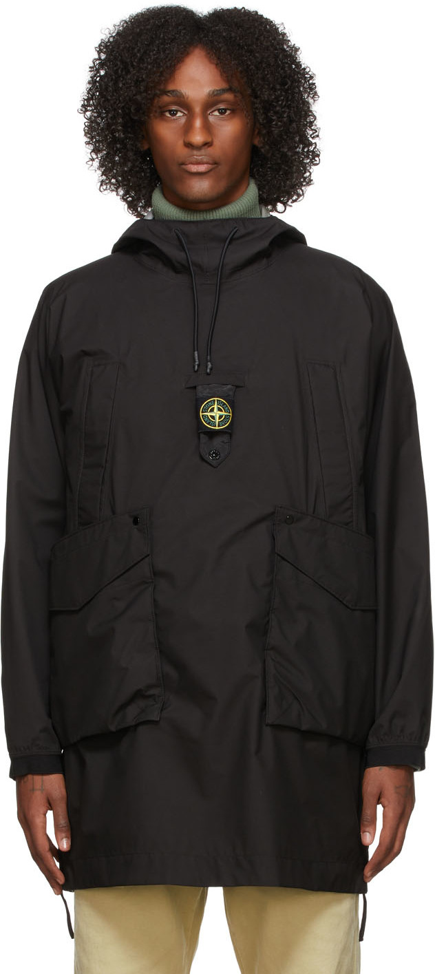stone island pullover jacket