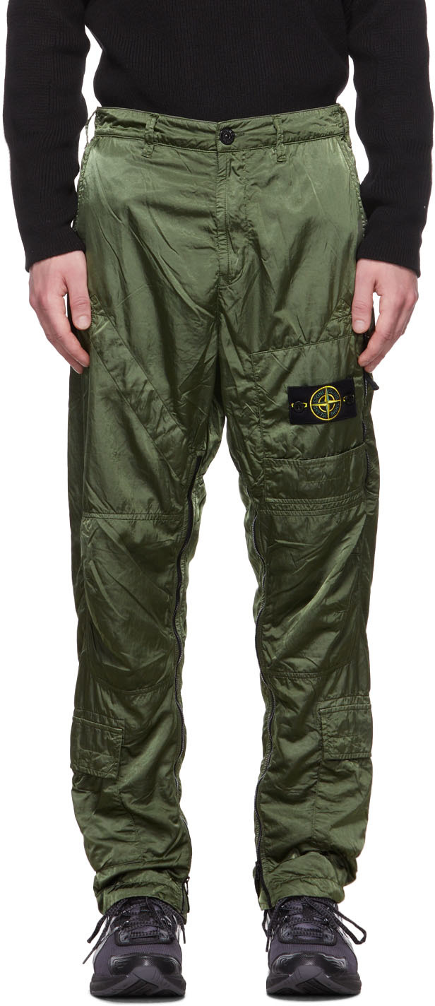 Stone Island Cargo Pants Review  On Body Olive Green  YouTube