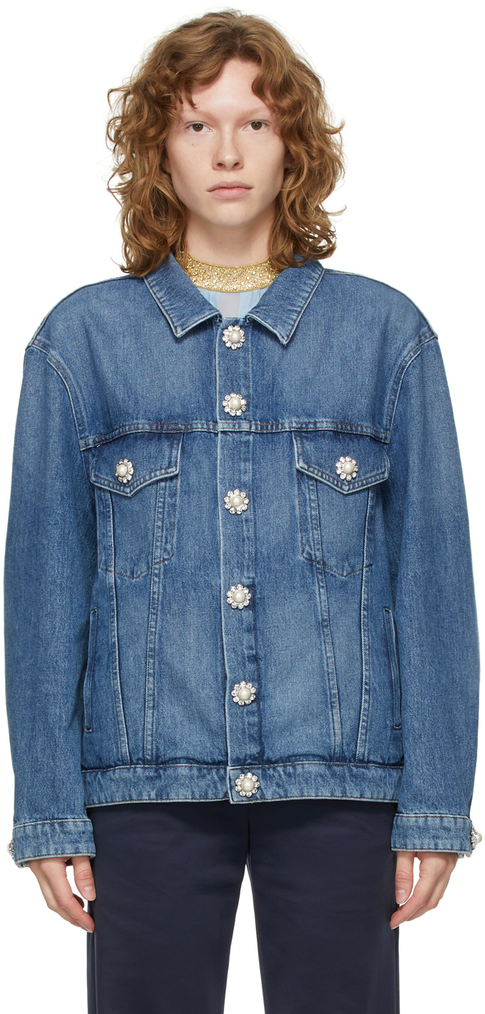 miu miu denim jacket