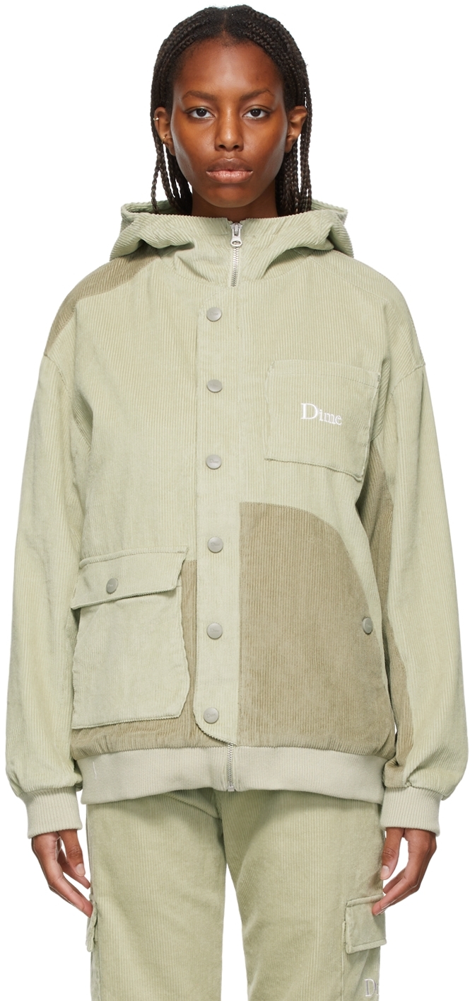 Dime Corduroy Hooded Jacket | Smart Closet