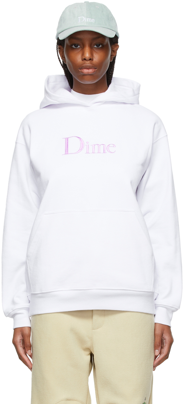 Dime Classic Embroidered Logo Hoodie | Smart Closet