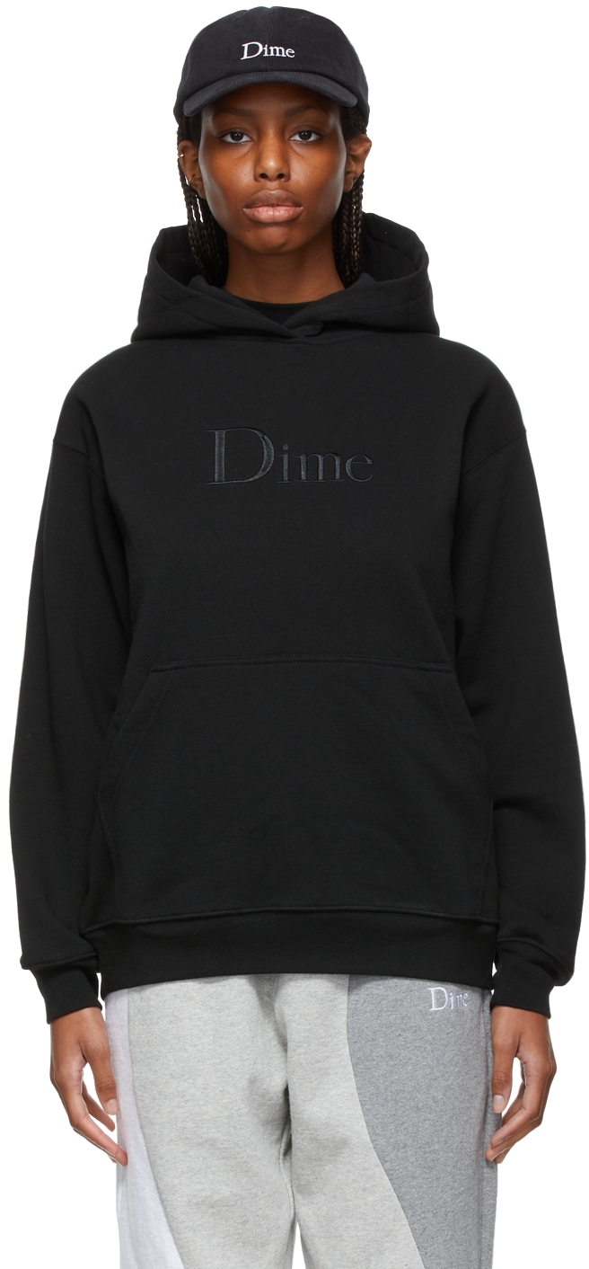 Classic Embroidered Logo Hoodie by Dime on Sale