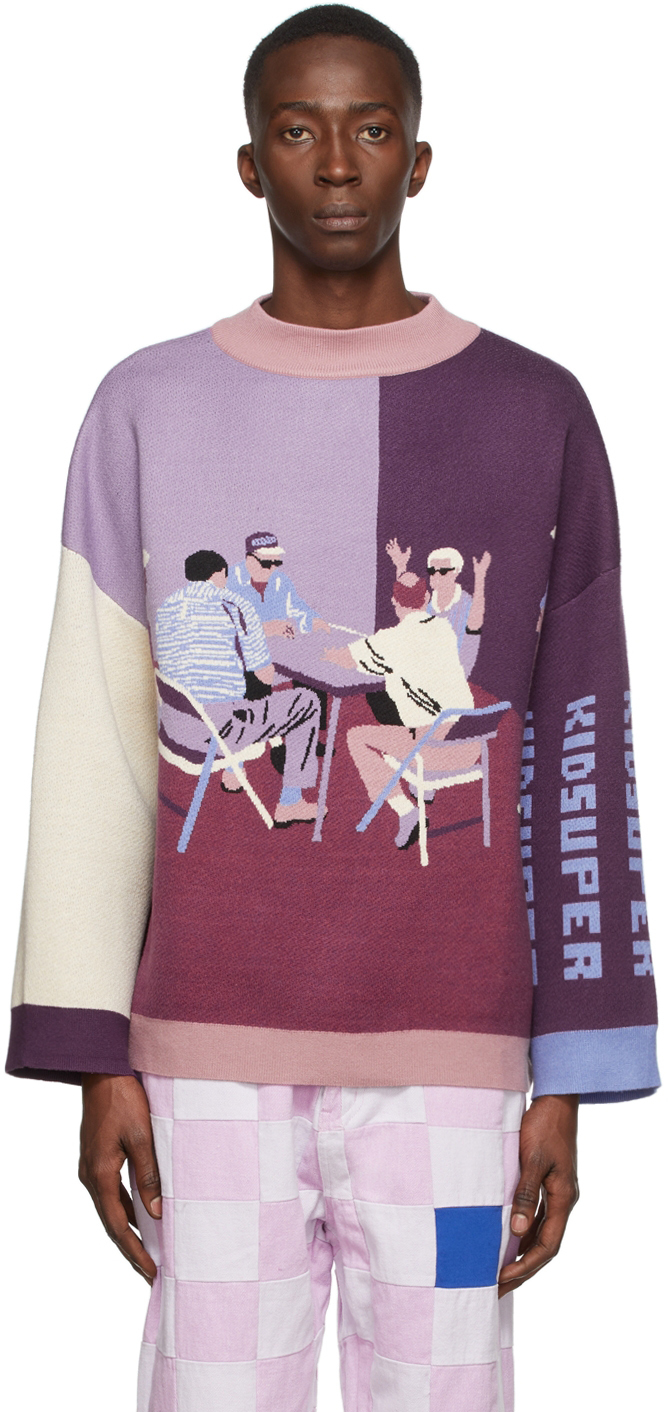 half jacket sweater
