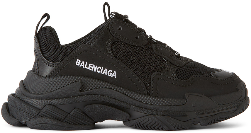 Balenciaga Kidsのキッズ｜ブラック Triple S スニーカーがセール中