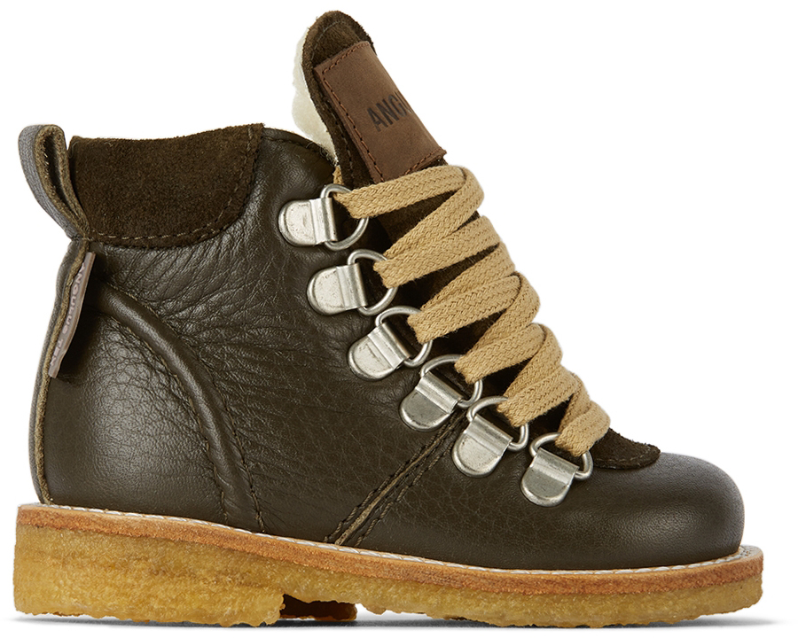 Tæmme fingeraftryk Kræft Kids Angelus-Tex Wool Lining Boots by ANGULUS on Sale