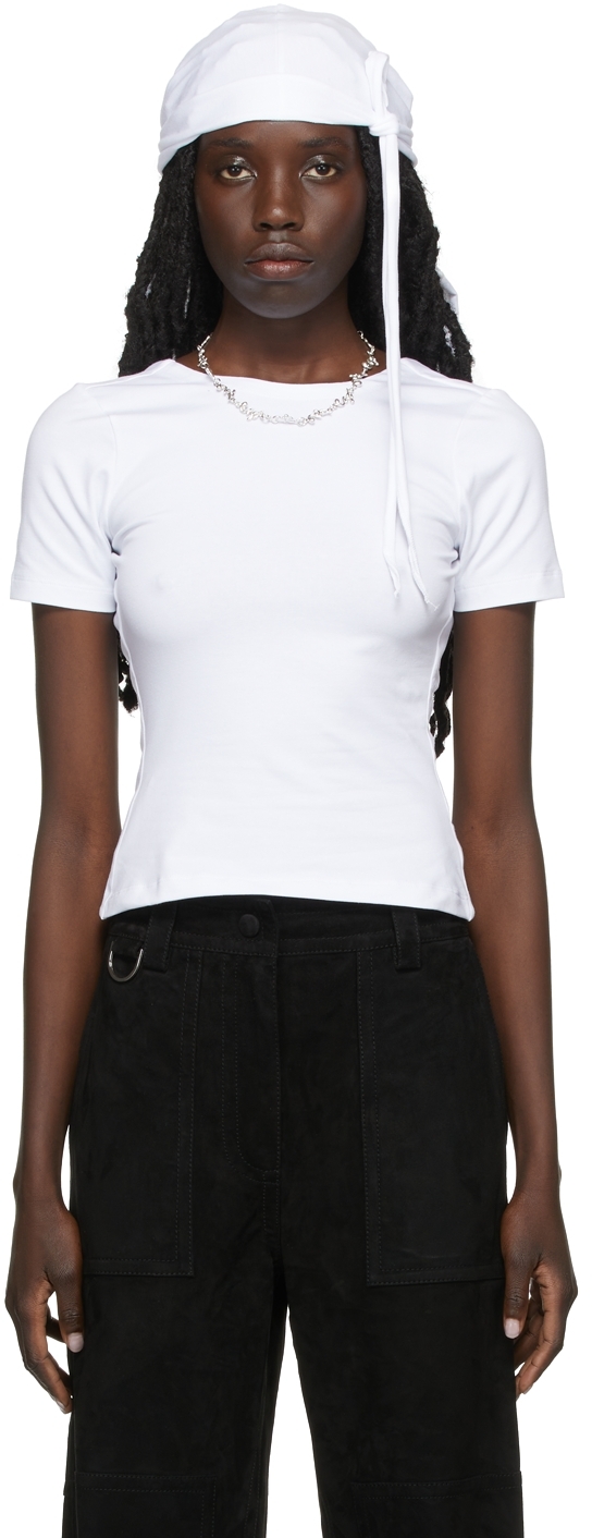 J6 White Fitted Durag T-Shirt