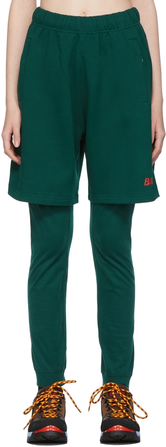 Bally Hike Green Drawstring Shorts