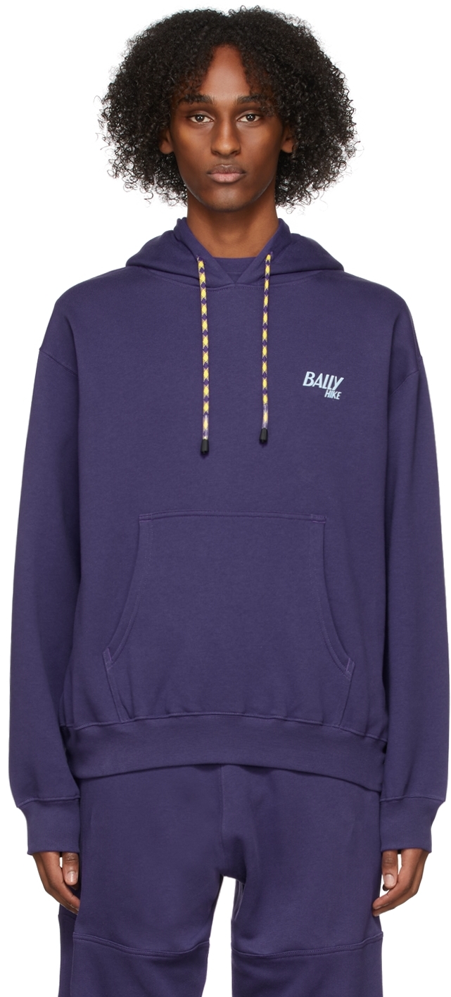 Bally Hike Purple Logo Hoodie