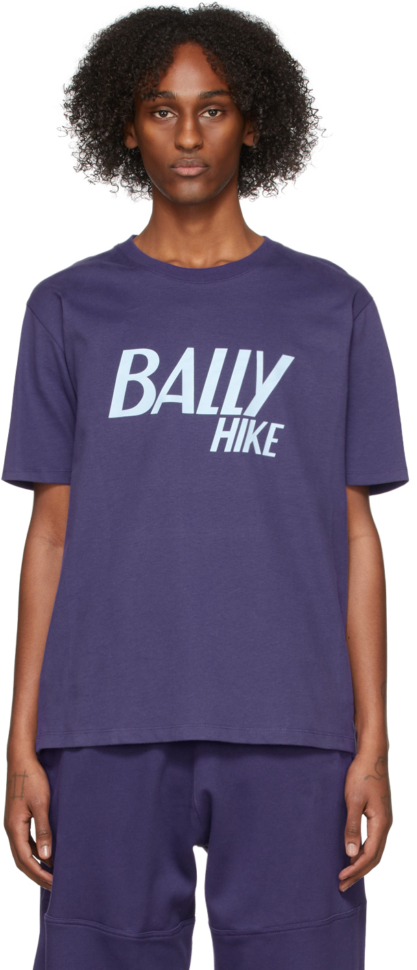 Bally Hike Purple Logo T-Shirt