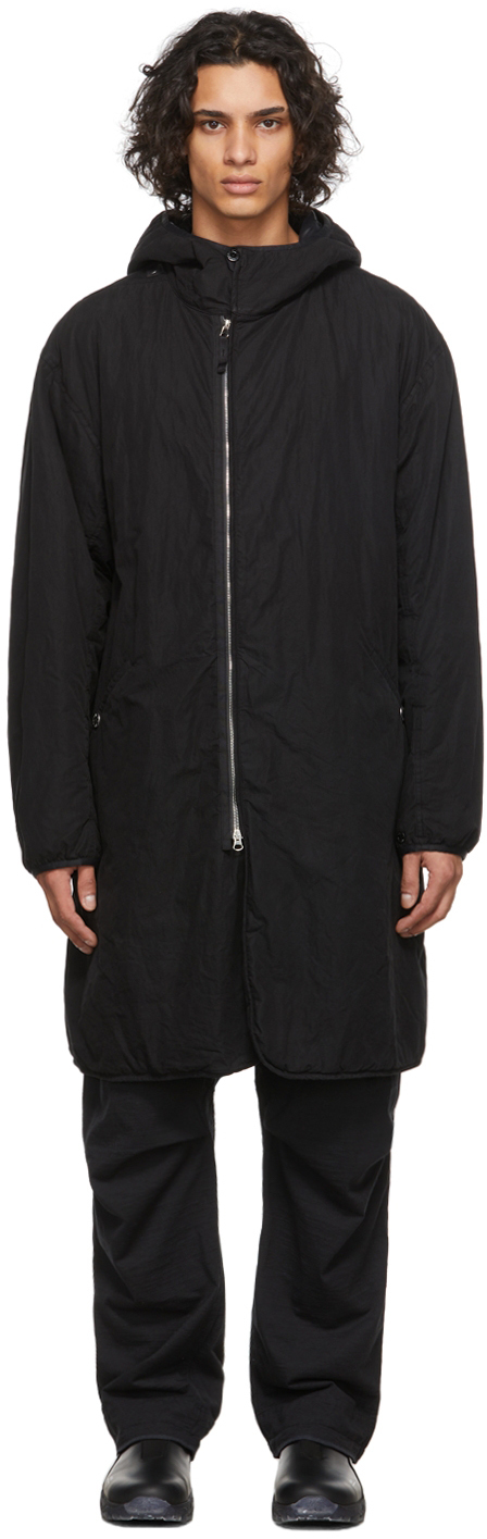 Stone Island Shadow Project: Black Insulated Tela Jacket | SSENSE