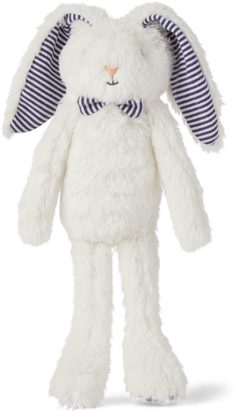 Bebe Lapin En Peluche Blanc A Nœud Papillon Par Petit Bateau Ssense France