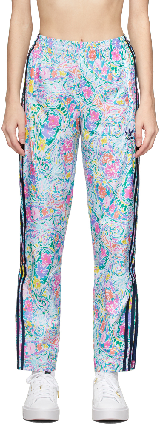 caricia proposición níquel Noah: Multicolor adidas Originals Edition Floral Track Pants | SSENSE