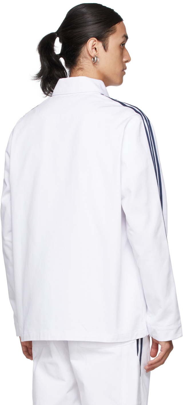 Noah White adidas Originals Edition Stripes Chore Jacket | Smart