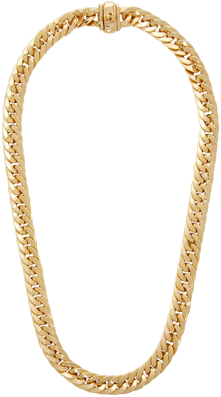 Emanuele Bicocchiのゴールド ヘリンボーン チェーン ネックレスがセール中